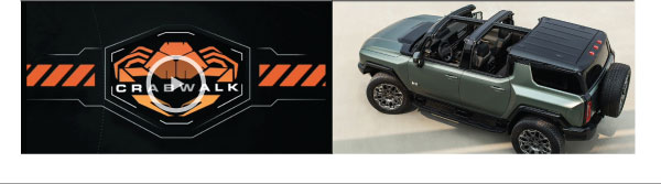 2024 GMC Hummer Pickup Crab Walk