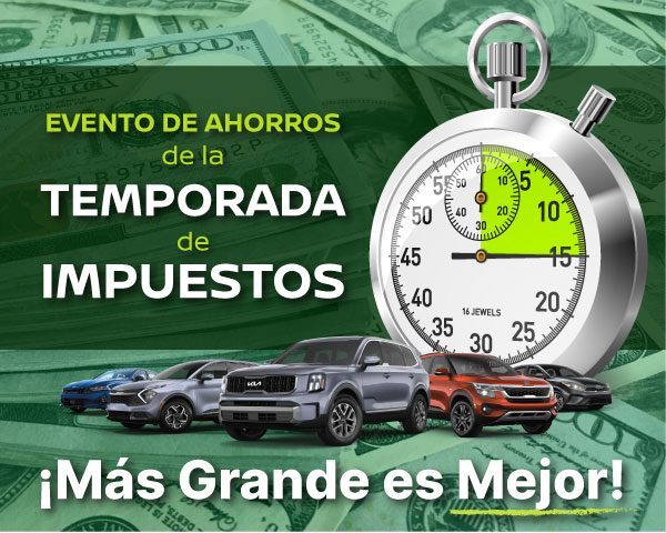 Evento de Ahorros de la temporada de impuestos