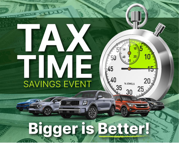 Tax Time Savings Event