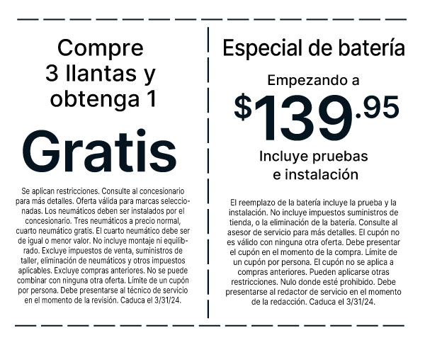 Ofertas de servicio